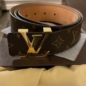 LOUIS VUITTON ceinture belt M9608 Monogram Brown New LV